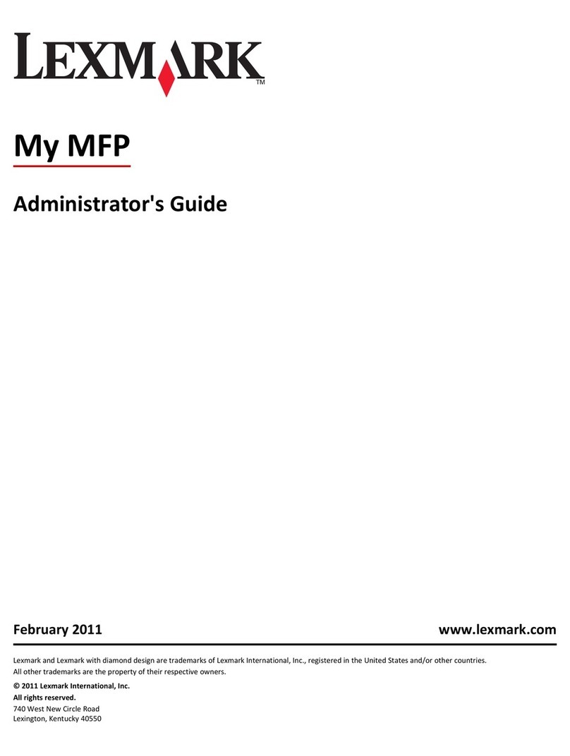 Lexmark C792 Family Administrator's guide