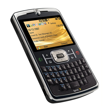 Motorola MOTO Q 9c User manual Motorola MOTO Q 9c User manual
