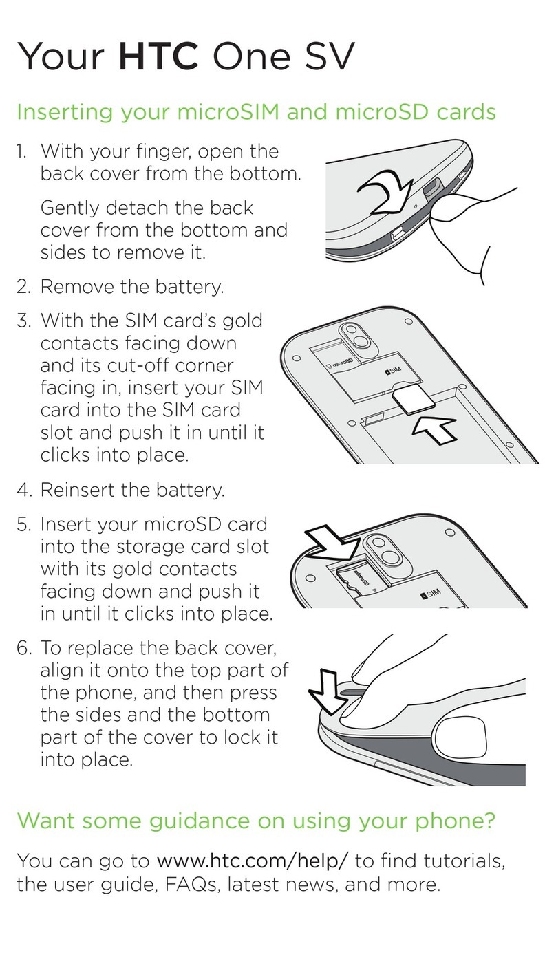HTC One SV User manual HTC One SV User manual