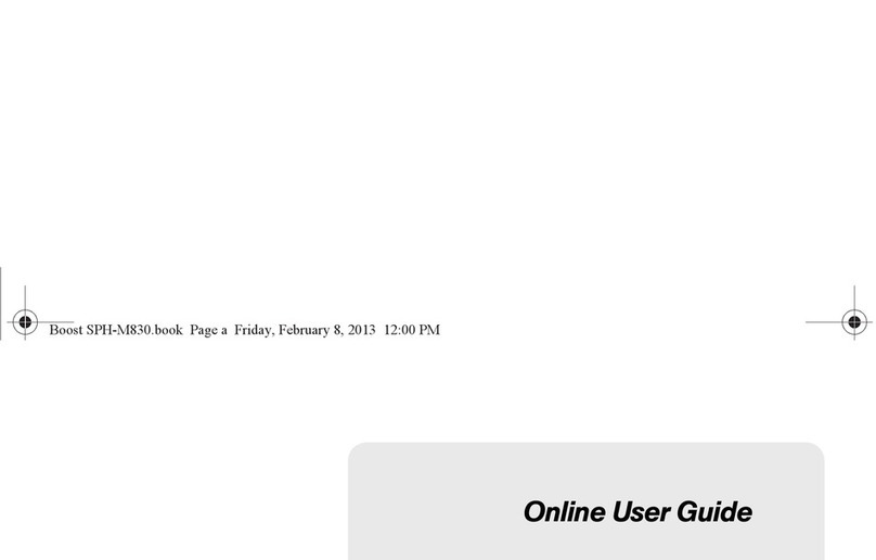 Samsung SPH-M830 Technical manual