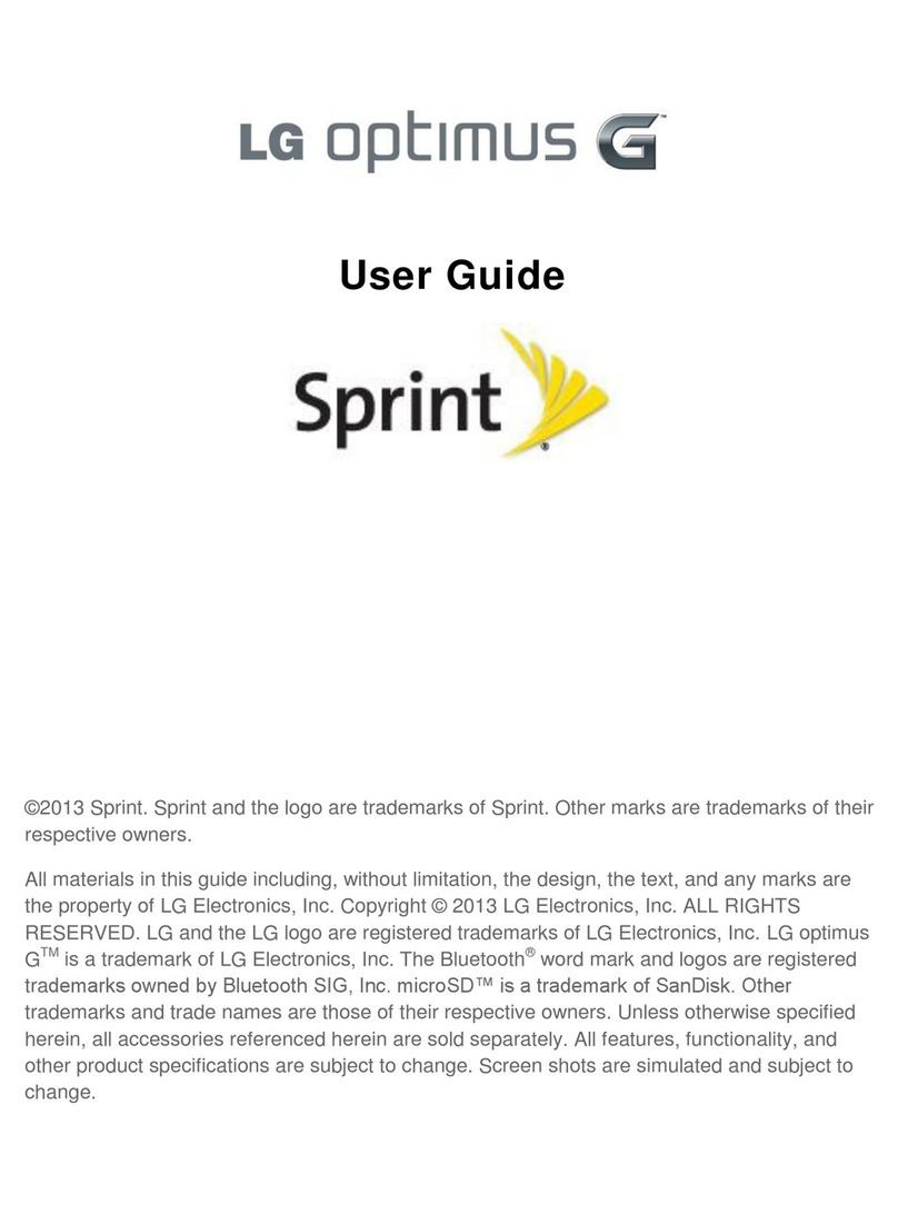 LG LS970 Sprint user guide