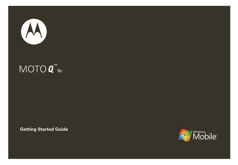 Motorola MOTO Q 9c Getting started guide