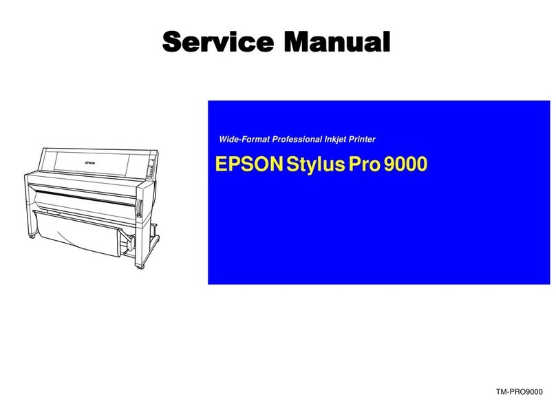 Epson Stylus Pro 9000 - Print Engine User manual