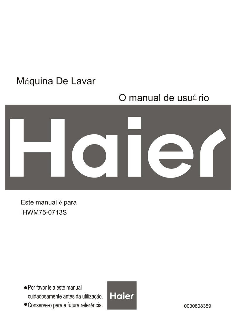 Haier HWM75-0713S User manual Haier HWM75-0713S User manual
