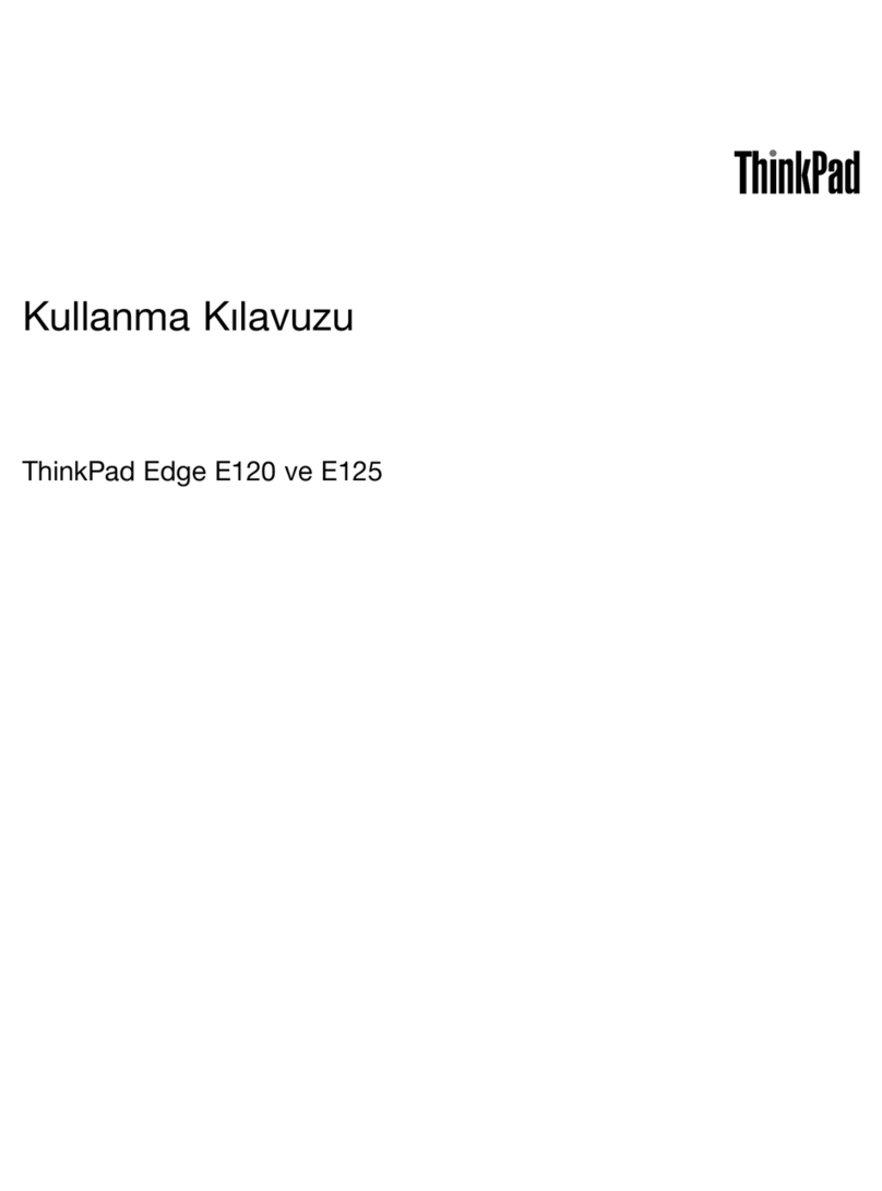 Lenovo ThinkPad Edge E125 User manual