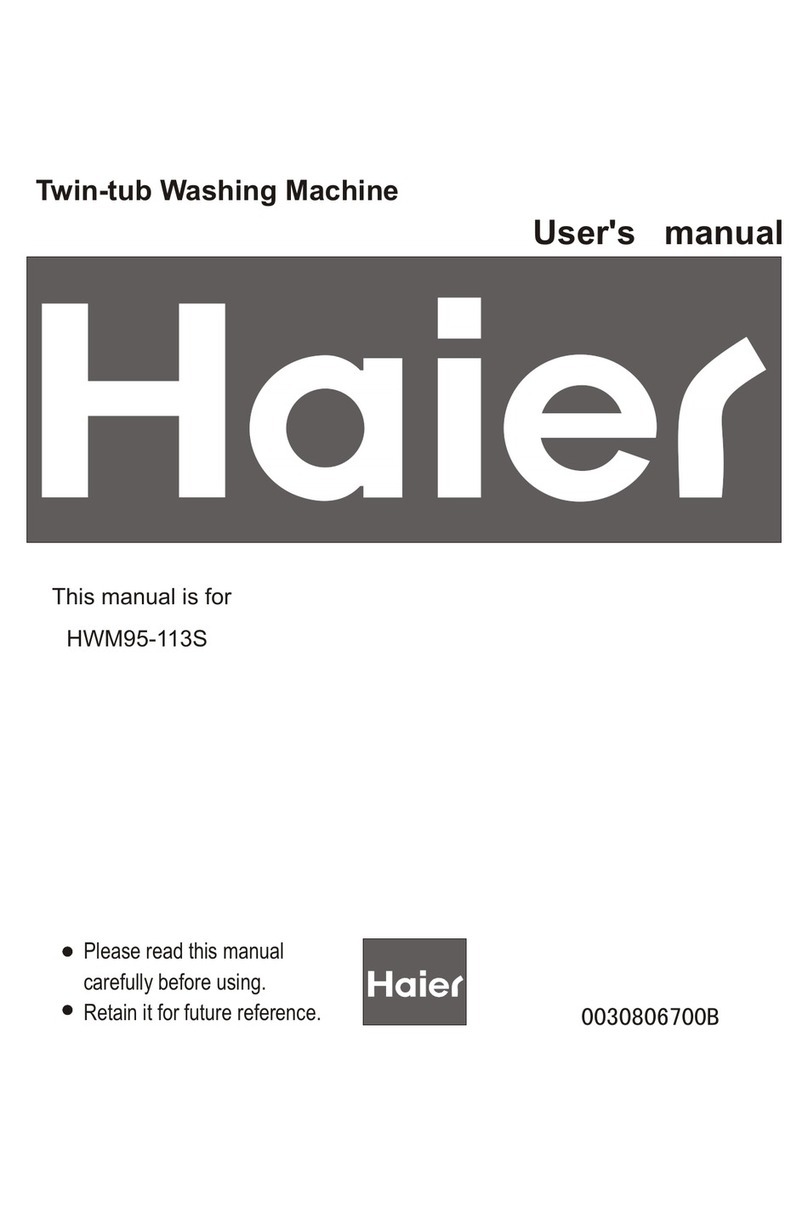 Haier HWM95-113S User manual