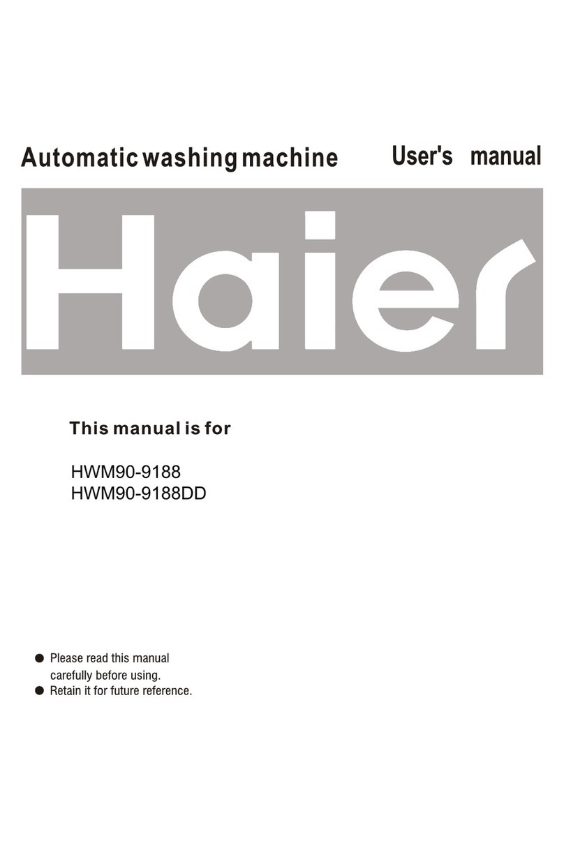 Haier HWM90-9188 User manual