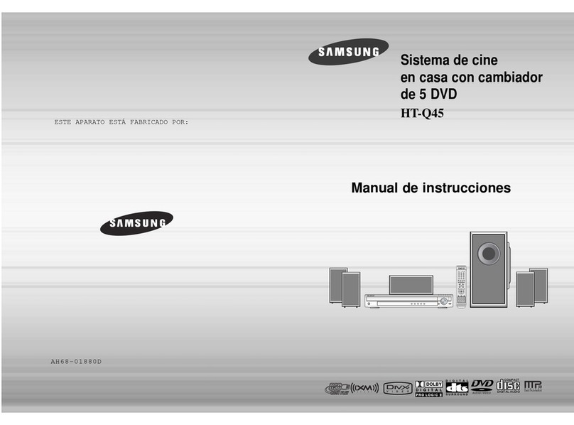 Samsung HT-Q45 Manual de instrucciones