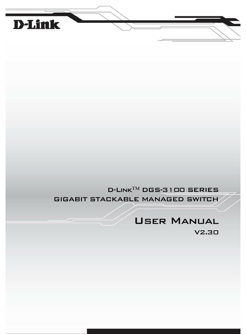 D-Link 3100 24P - DGS Switch - Stackable User manual