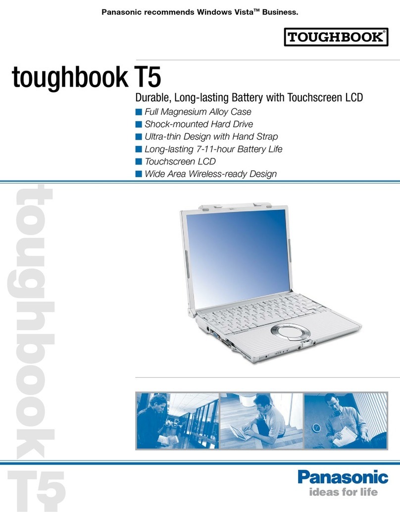 Panasonic CF-T5MWETZBM User manual