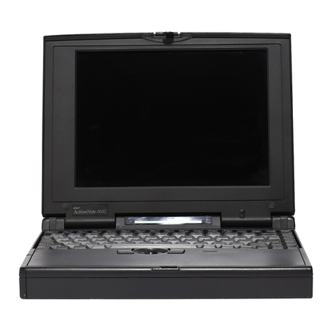 Epson ActionNote 650 User manual