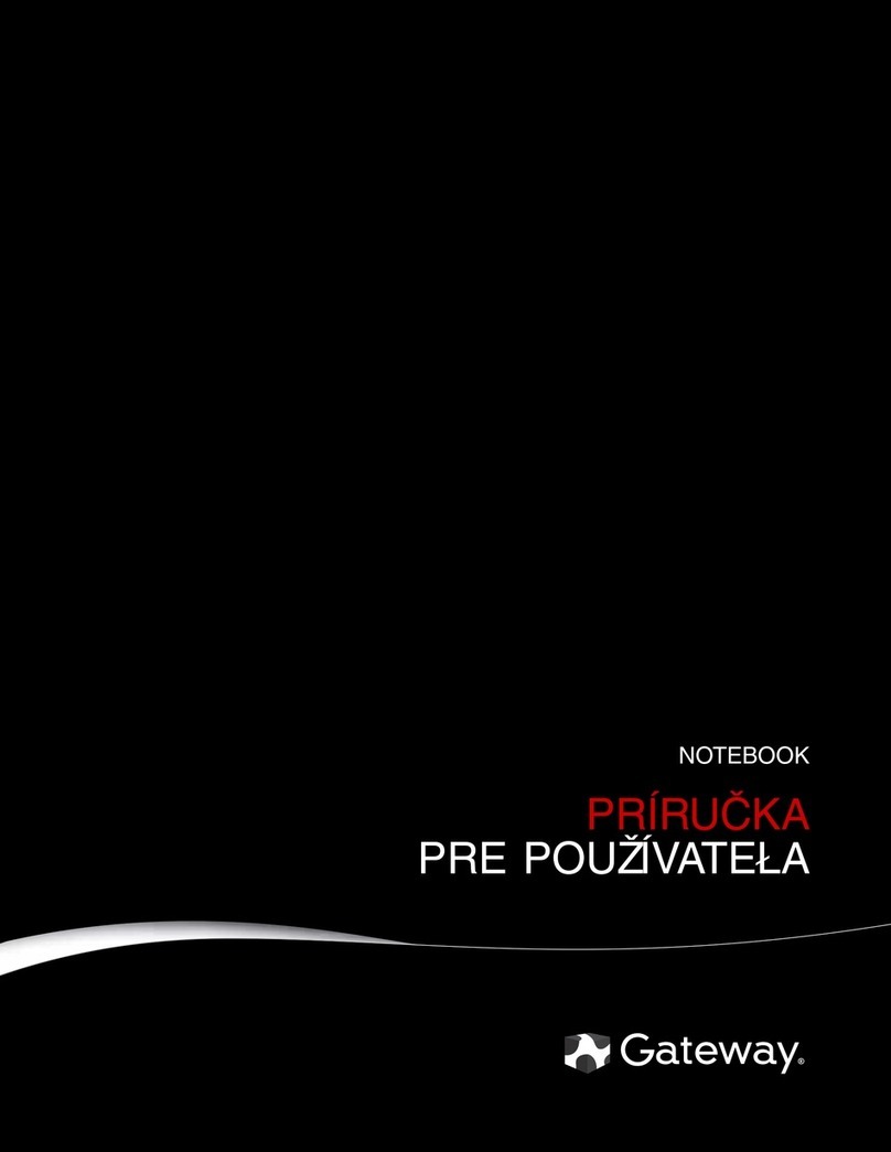 Gateway ML6227v PRÍRUČKA PRE POUŽÍVATEŁA