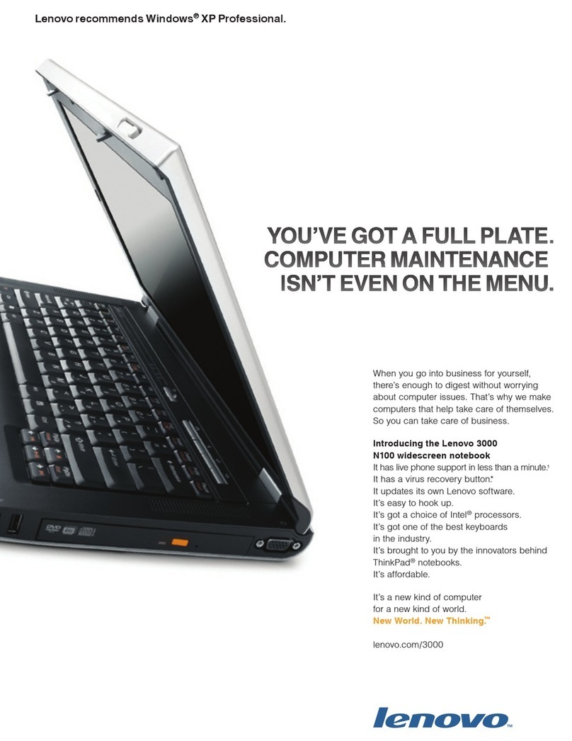 Lenovo 0768AFU User manual Lenovo 0768AFU User manual