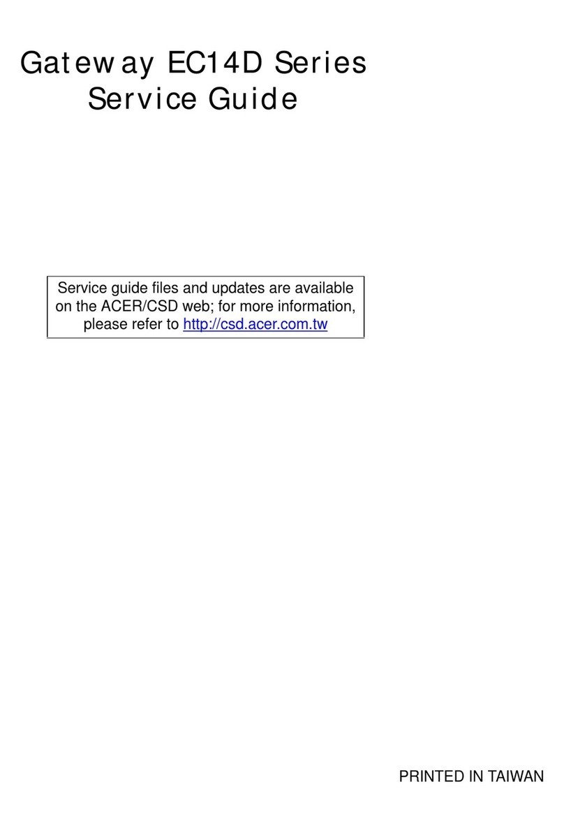 Gateway EC14D User manual