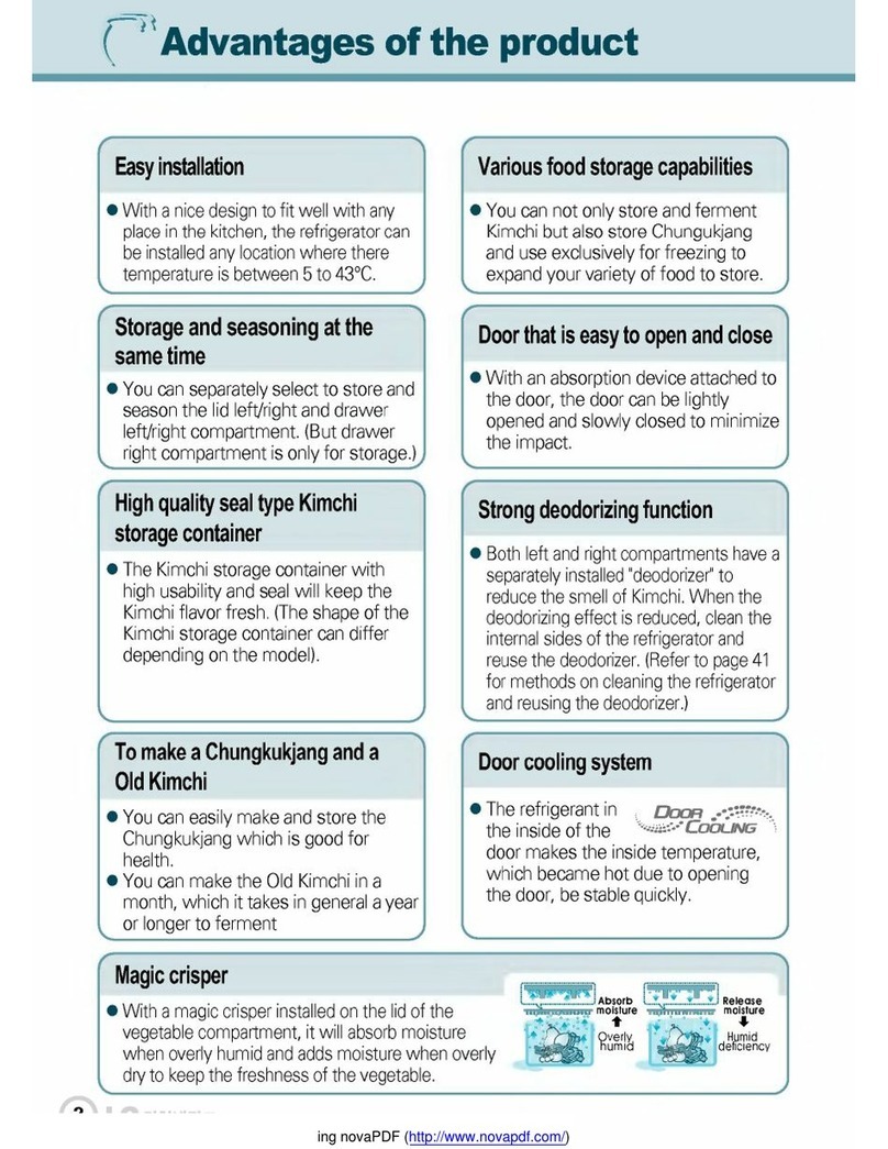 LG Kimchi GR-K24PS User manual