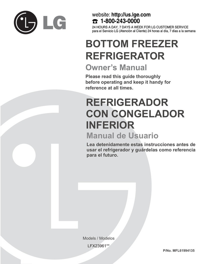 LG LFX23961SB User manual