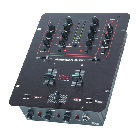 American Audio DV2 USB user manual