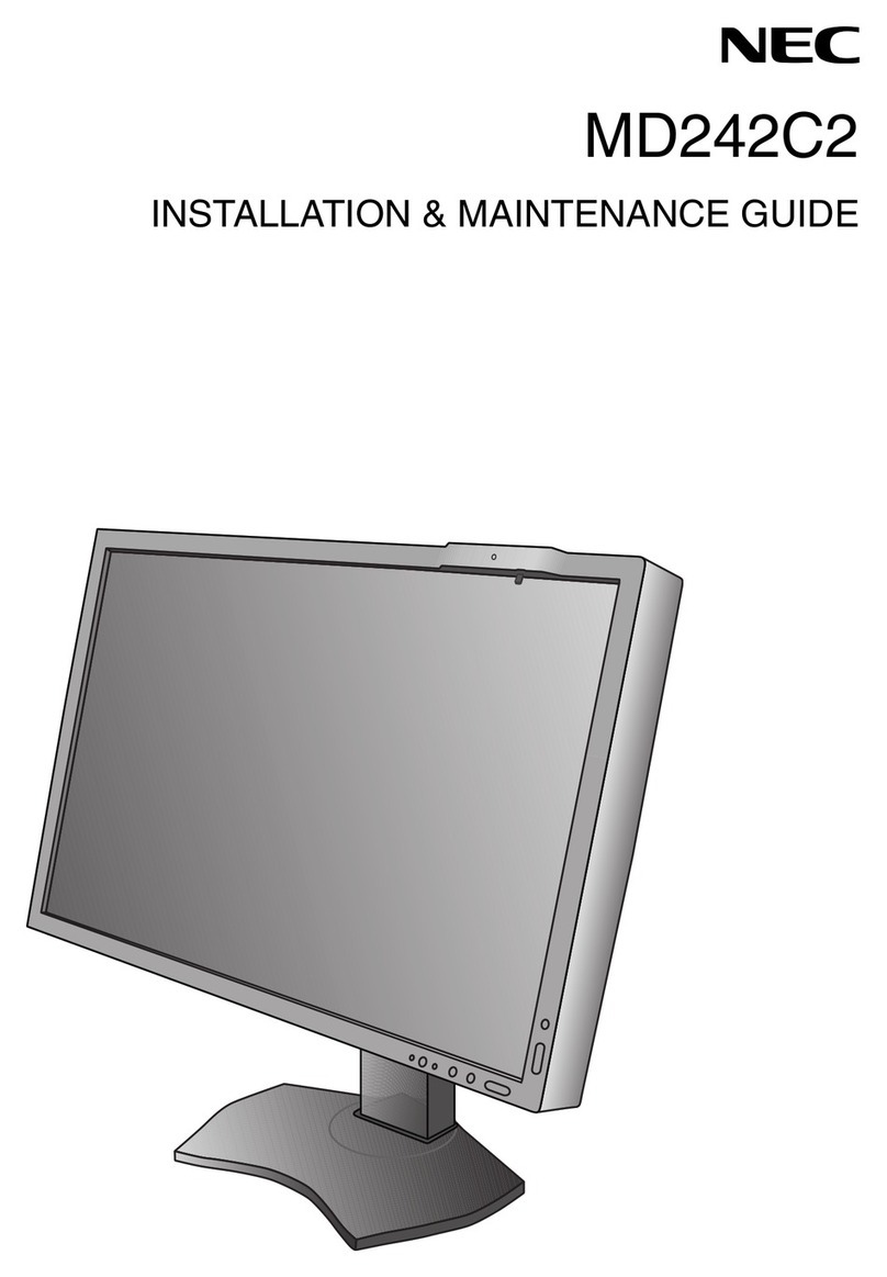 NEC MD242C2 Product manual