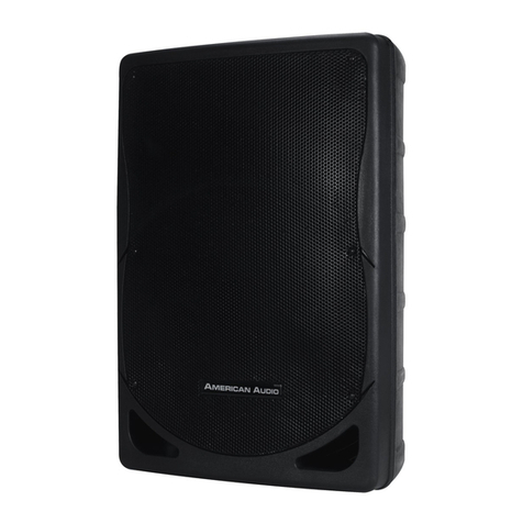 American Audio XSP Series user manual