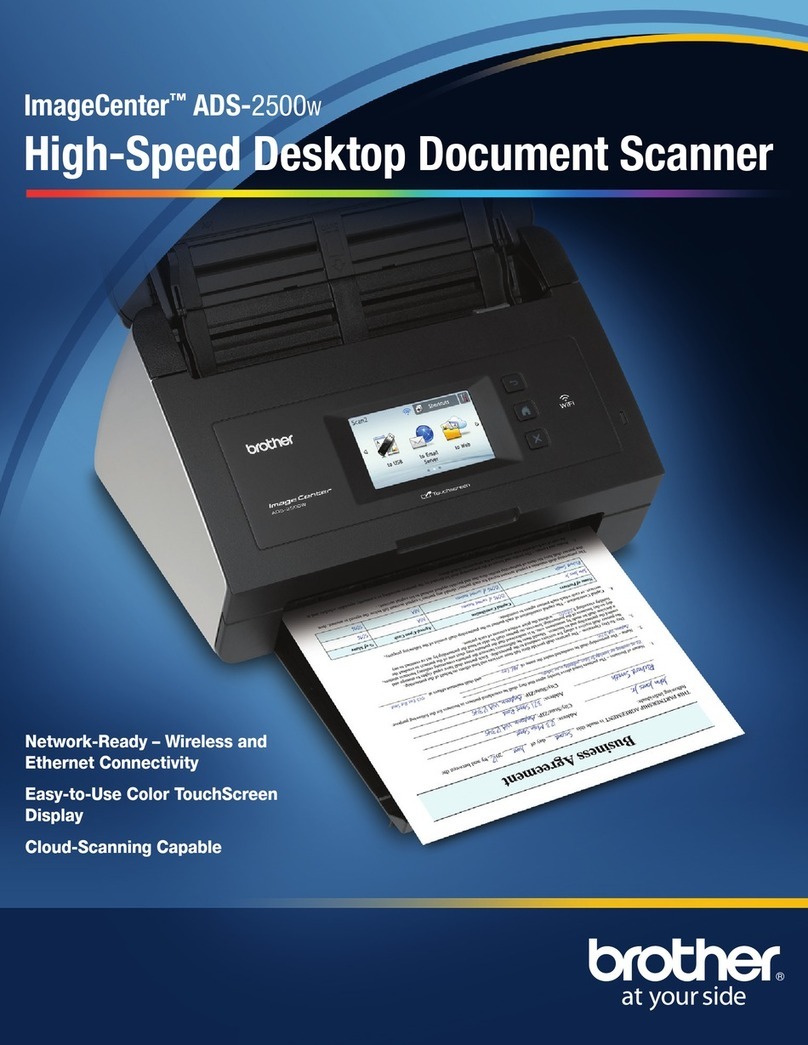 Brother ImageCenter ADS2500W brochure