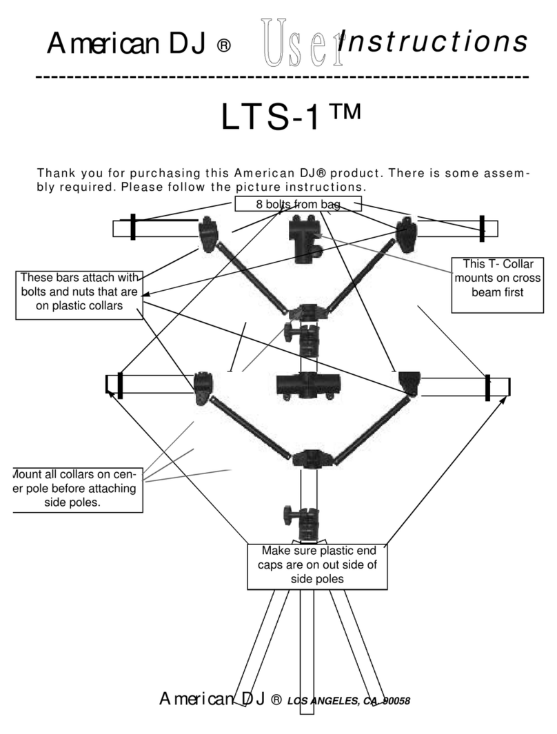 American DJ LTS-1 User instructions