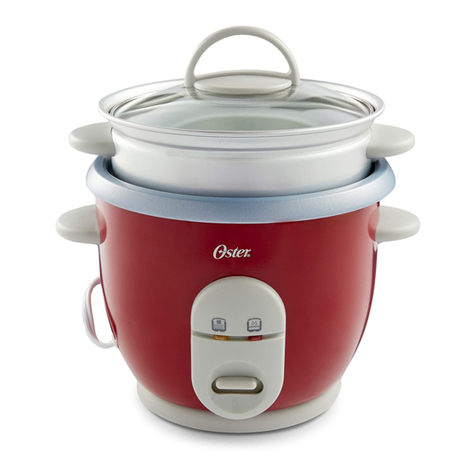 Oster 10 Cup Rice Cooker Reference manual