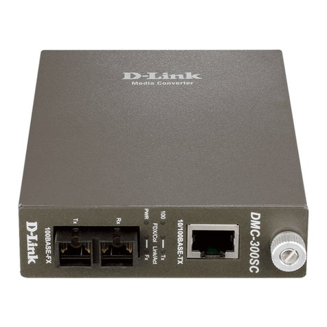 D-Link DMC-300SC - Media Converter - External User manual D-Link DMC-300SC - Media Converter - External User manual