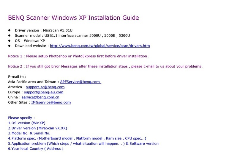 BenQ Joybook 5000U series User manual