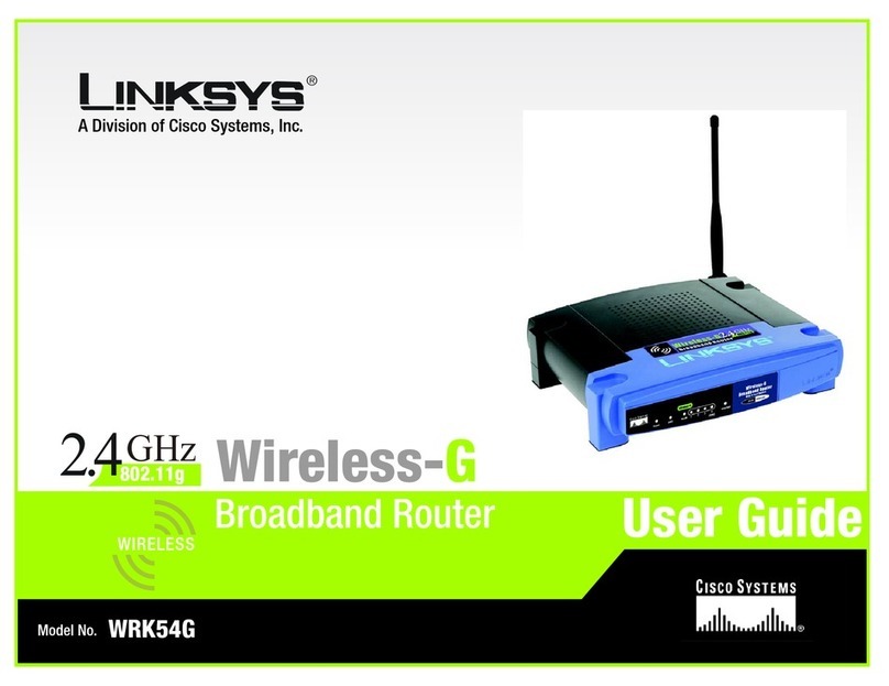 Linksys WRK54G User manual