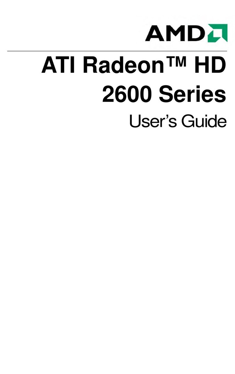 AMD ATI Radeon HD 2600 Series User's guide user guide
