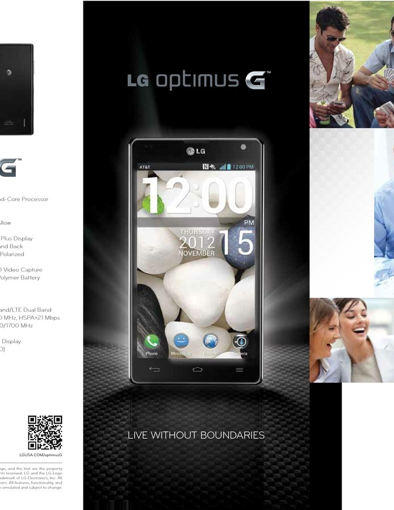 LG Optimus G E970 User manual