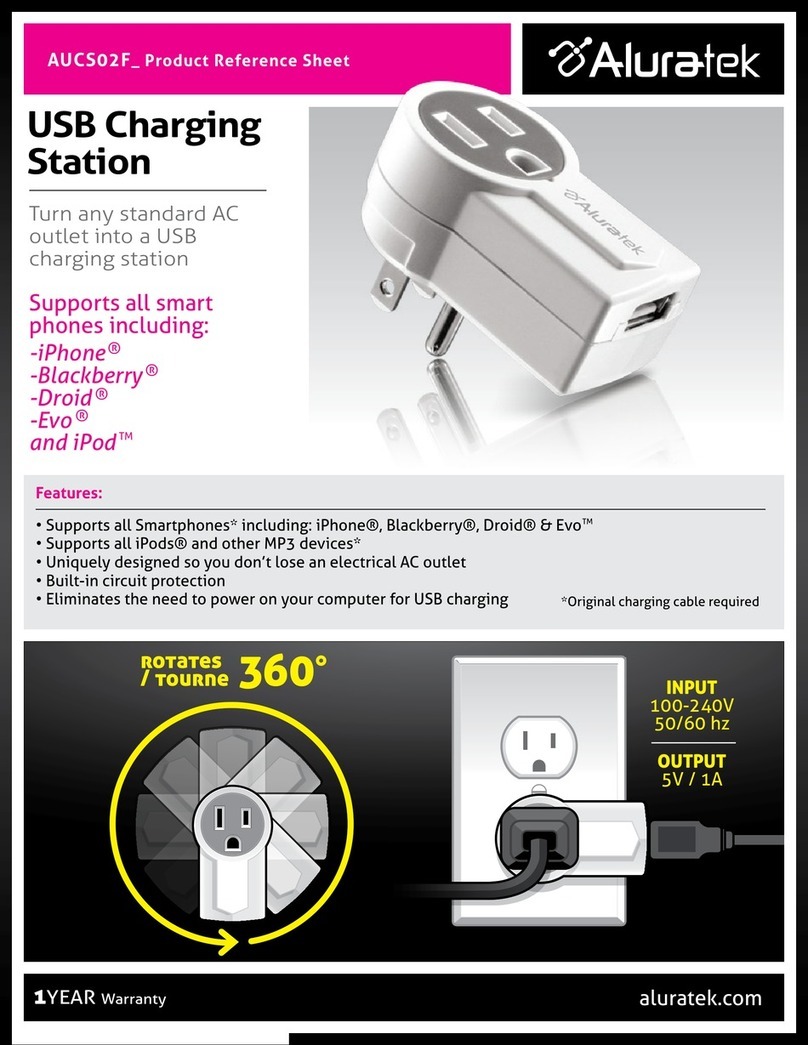 Aluratek AUCS02F brochure