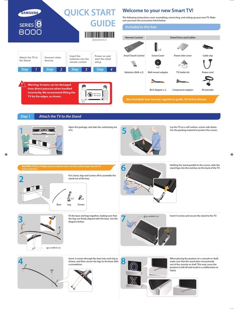 Samsung UN55F8000BF User manual