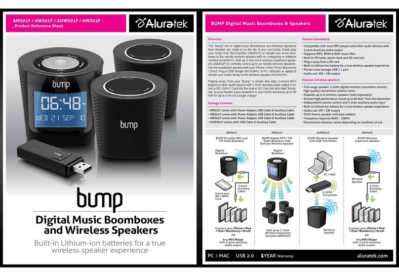 Aluratek Bump AMS01F brochure