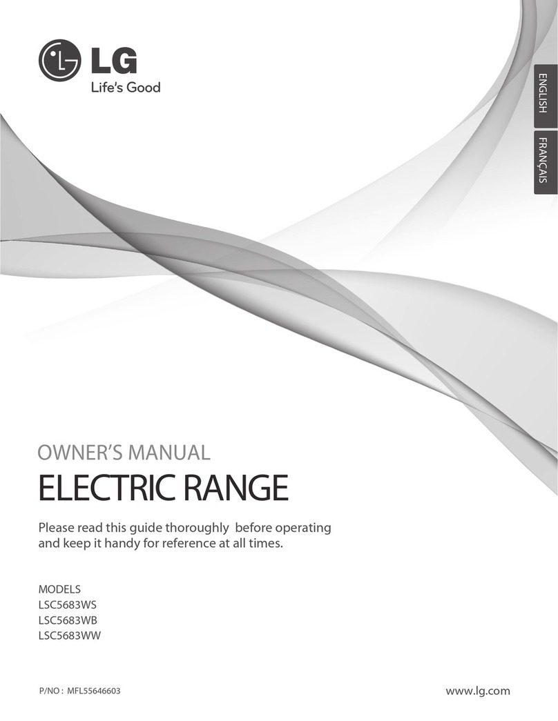 LG LSC5683WS User manual