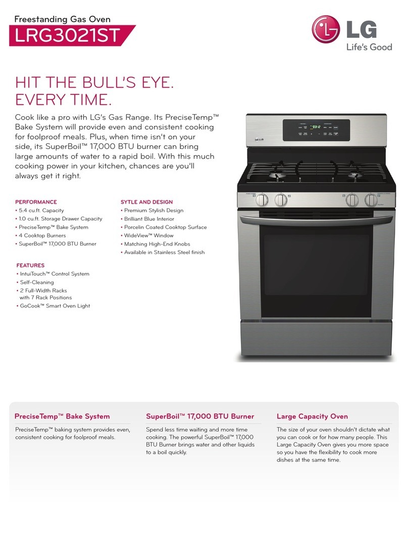 LG LRG3021ST User manual
