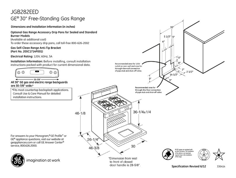 GE JGB282EEDES Manual