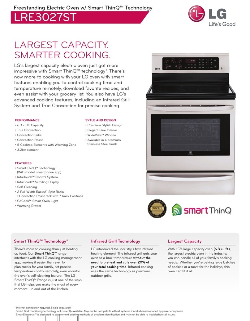 LG LRE3027ST Specifications