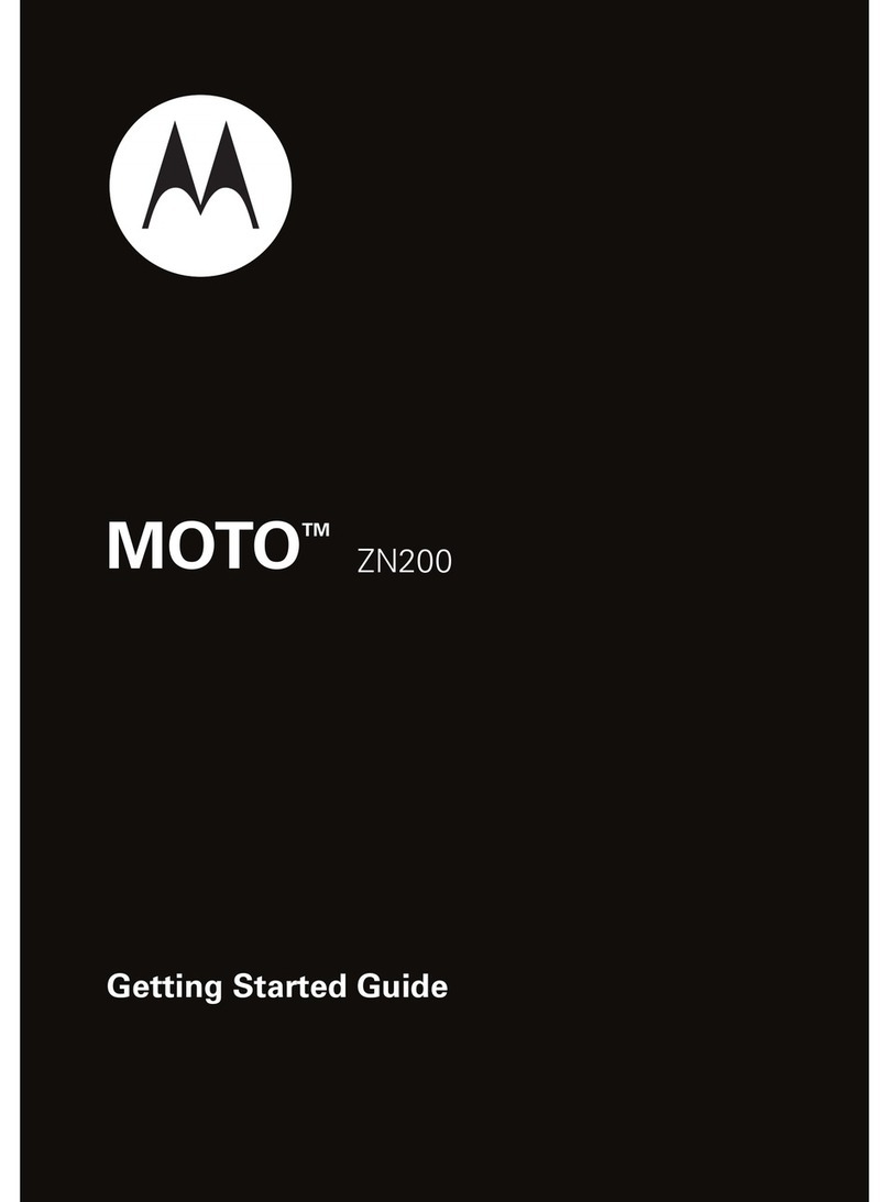 Motorola MOTO ZN200 - MOTO ZN200 User manual