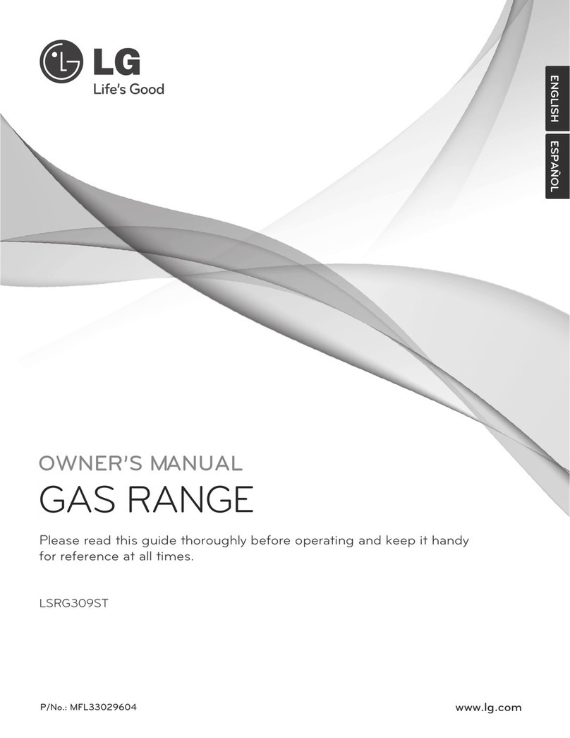 LG LSRG309ST User manual