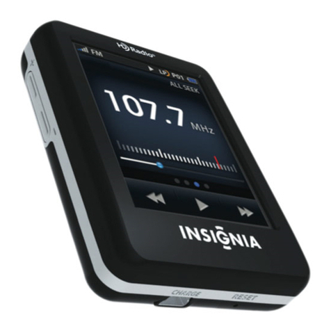 Insignia HD Radio NS-HD02 Quick start guide