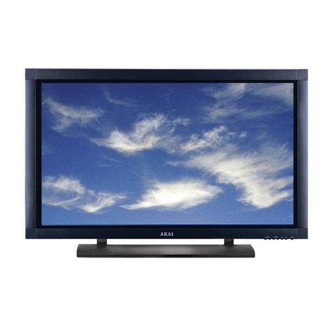Akai PDP4206EM - 42" Plasma EDTV User manual