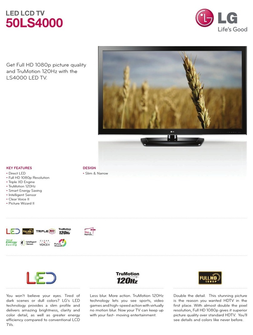 LG 50LS4000 User manual