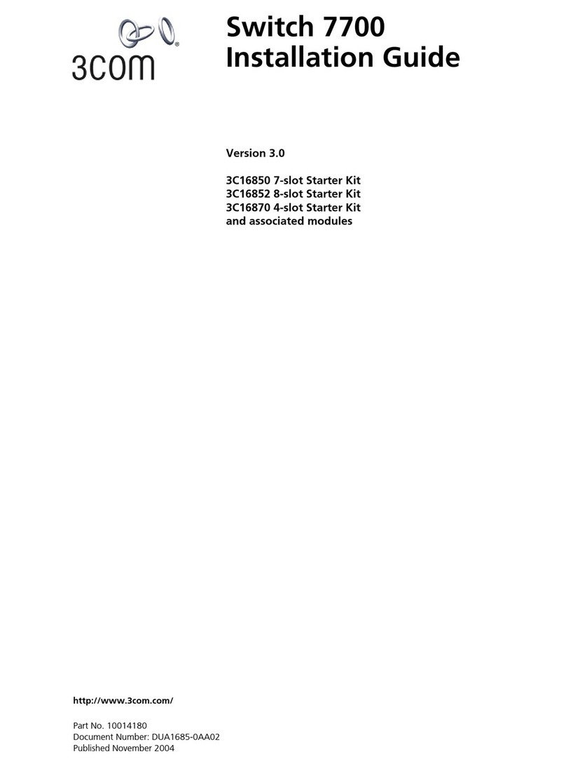 3Com 7700R User manual