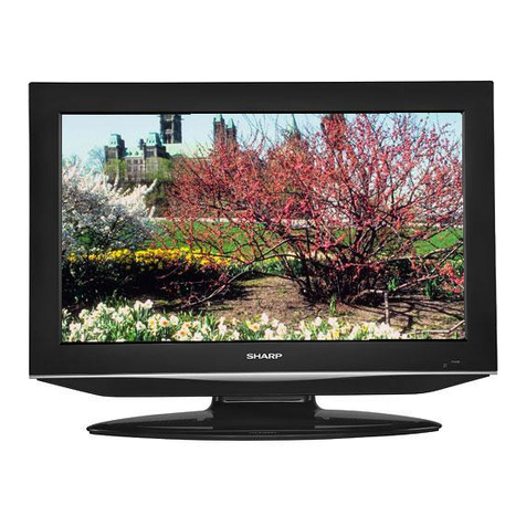 Sharp LC32DV24U - 31.5" LCD TV Service manual