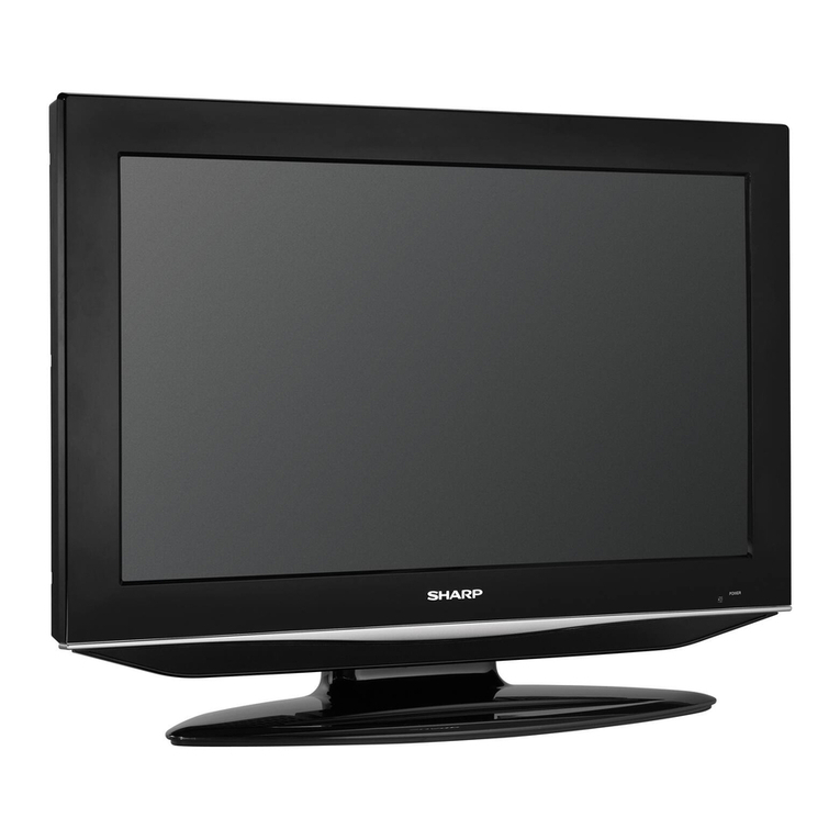 Sharp LC26SB24U - 26" LCD TV User manual