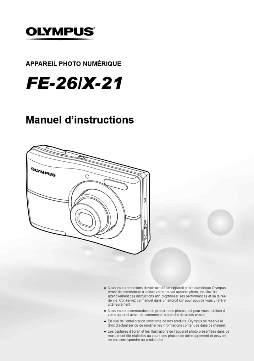 Olympus FE-26 - Digital Camera - Compact Mounting instructions