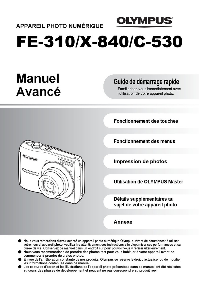 Olympus FE 310 - Digital Camera - Compact User manual