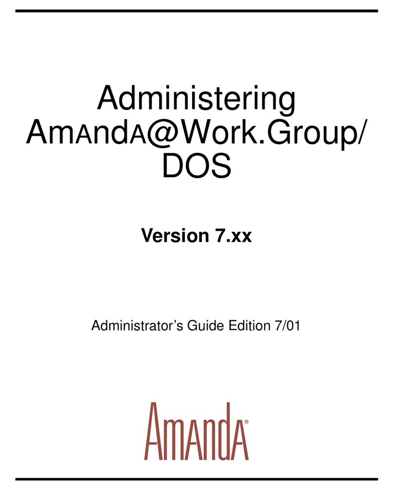 Amanda Amanda@Work.Group/DOS Service manual