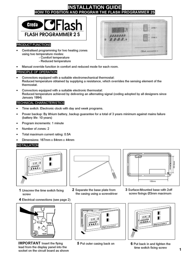 Creda Flash 2S installation guide